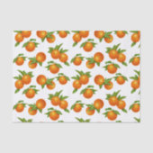 Papier Mousseline Papier Tissu Orange (Recto)