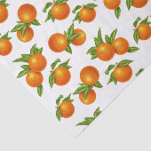 Papier Mousseline Papier Tissu Orange (Détail)