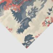 Papier Mousseline Papier Tissu Oriental (Détail)