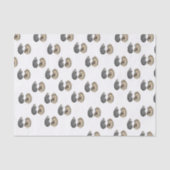 Papier Mousseline Papier Tissu Oyster Shell (Recto)