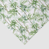 Papier Mousseline Papier Tissu Panda Bambou (Détail)