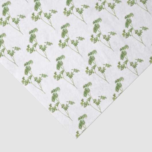 Papier Mousseline Papier Tissu PARSLEY FRAIS (Détail)
