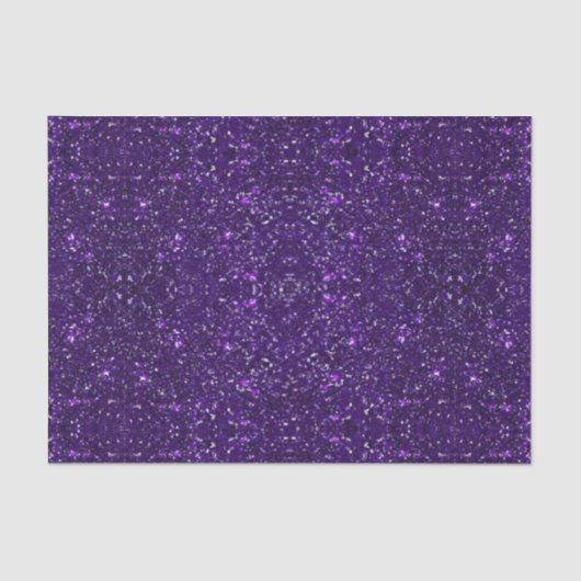Papier Mousseline Papier Tissu Parties scintillant violet (Recto)