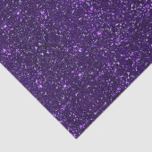 Papier Mousseline Papier Tissu Parties scintillant violet (Détail)