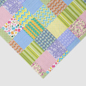 Papier Mousseline Papier Tissu Patchwork 10 livres, blanc (Détail)