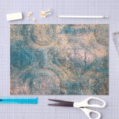 Papier Mousseline Papier Tissu Patiné Rustique aux tons Boho (Artisanat)