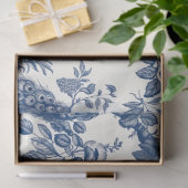 Papier Mousseline Papier Tissu Peacock (Cadeau)
