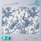 Papier Mousseline Papier Tissu Peacock (Artisanat)