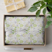 Papier Mousseline Papier Tissu Pear Tissu Juicy (Cadeau)