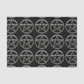 Papier Mousseline Papier Tissu Pentacle (Recto)