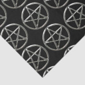 Papier Mousseline Papier Tissu Pentacle (Détail)