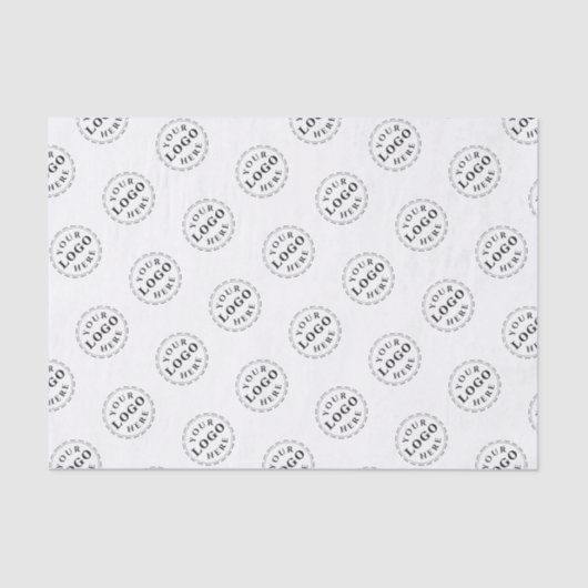 Papier Mousseline Papier Tissu Personnalisé avec Motif Logo Imprimer (Recto)