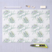 Papier Mousseline Papier Tissu Personnalisé Couleur Fleur Fluide (Artisanat)