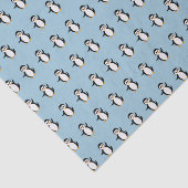 Papier Mousseline Papier Tissu "Petit Pingouin" (Détail)