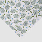 Papier Mousseline Papier Tissu Pickball (Détail)