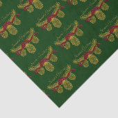 Papier Mousseline Papier Tissu Pin Pin Or (Détail)