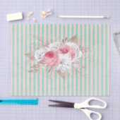 Papier Mousseline Papier Tissu Pink Bouquet (Artisanat)