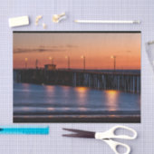 Papier Mousseline Papier Tissu pittoresque Pismo Beach Sunset (Artisanat)