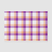 Papier Mousseline Papier Tissu - Plaid (Recto)