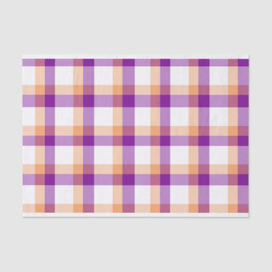 Papier Mousseline Papier Tissu - Plaid (Recto)