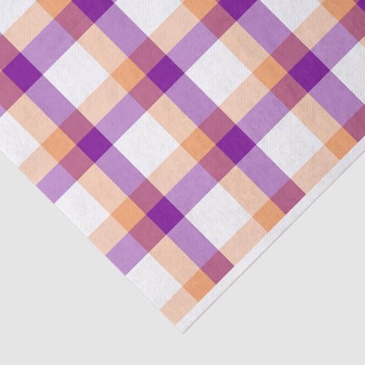 Papier Mousseline Papier Tissu - Plaid (Détail)
