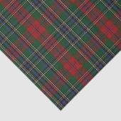 Papier Mousseline Papier Tissu Plaid Clan MacLean Tartan (Détail)