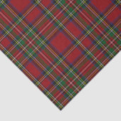 Papier Mousseline Papier Tissu Plaid Motif Tartan (Détail)