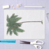 Papier Mousseline Papier Tissu Plante Tropical Palm Tree #1 (Artisanat)