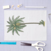 Papier Mousseline Papier Tissu Plante Tropical Palm Tree #2 (Artisanat)