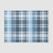 Papier Mousseline Papier Tissu Plat Bleu (Recto)