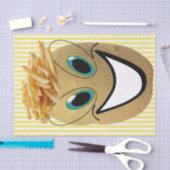 Papier Mousseline Papier Tissu Pomme de terre frites frites (Artisanat)