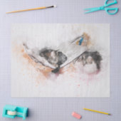 Papier Mousseline papier tissu pour chats relaxant (Artisanat)