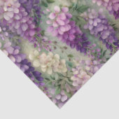 Papier Mousseline PAPIER TISSU POUR DÉCOUPAGE Glycine ROMANTIQUE (Détail)