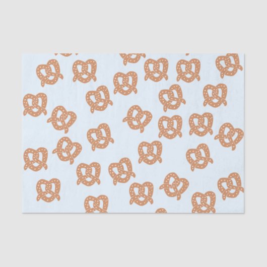 Papier Mousseline Papier Tissu Pretzel amusant (Recto)