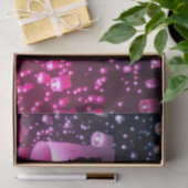 Papier Mousseline Papier Tissu Purple Luminaires (Cadeau)