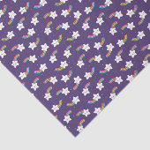 Papier Mousseline Papier Tissu Rainbow Stars (Détail)