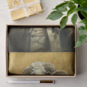 Papier Mousseline Papier Tissu Rococo Ram (Cadeau)