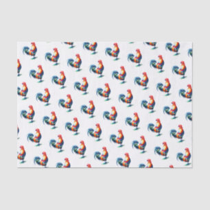 Papier Mousseline Papier Tissu Rooster