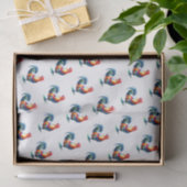 Papier Mousseline Papier Tissu Rooster (Cadeau)