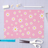 Papier Mousseline Papier Tissu Rose Daisy (Artisanat)