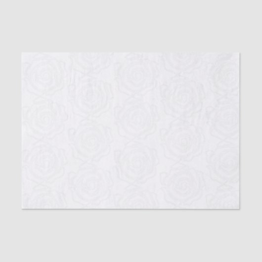 Papier Mousseline Papier Tissu 'Rose doux' (Recto)