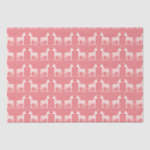 Papier Mousseline Papier Tissu rose Unicorne Magique