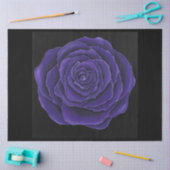 Papier Mousseline Papier Tissu Rose violet (Artisanat)