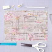 Papier Mousseline Papier Tissu Rustique Valentine (Artisanat)