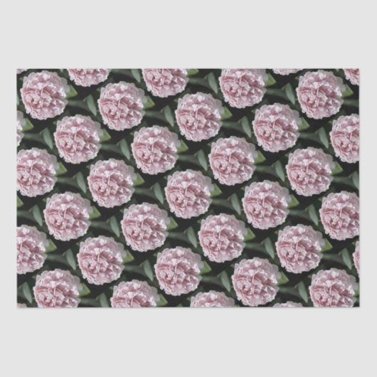 Papier Mousseline Papier Tissu Set 2 feuilles Belle Peony Rose  (Recto)