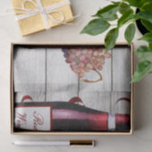 Papier Mousseline Papier Tissu Set 2 Prof. Vin Taster PERSONNALISÉ (Cadeau)