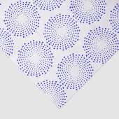 Papier Mousseline Papier Tissu - Spirales Star (Détail)