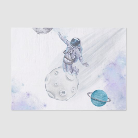 Papier Mousseline Papier Tissu Starry Sky (Recto)