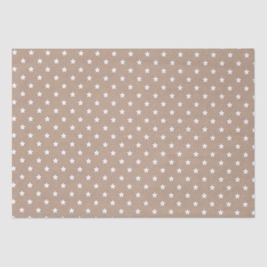 Papier Mousseline Papier Tissu Stars (Recto)