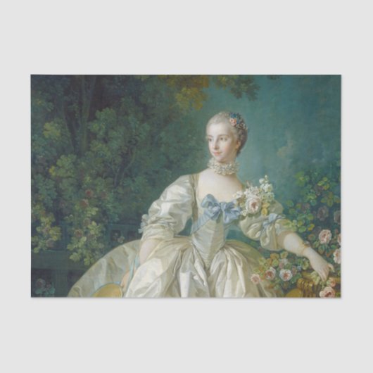 Papier Mousseline Papier Tissu Style Antoinette vintage (Recto)